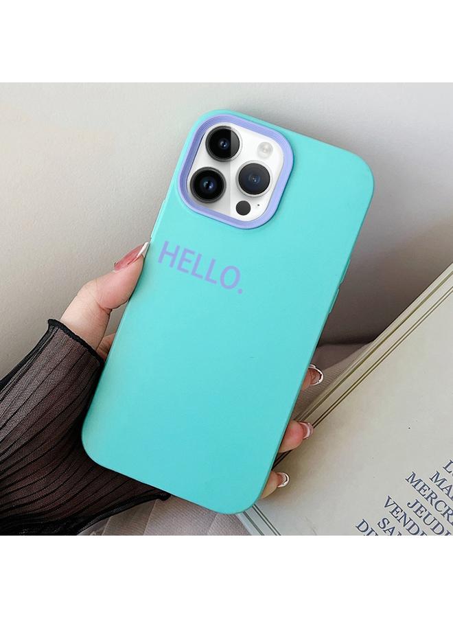 Zaboon Case For iPhone 13 Pro HELLO Word PC Hybrid TPU Phone Case - Image 1