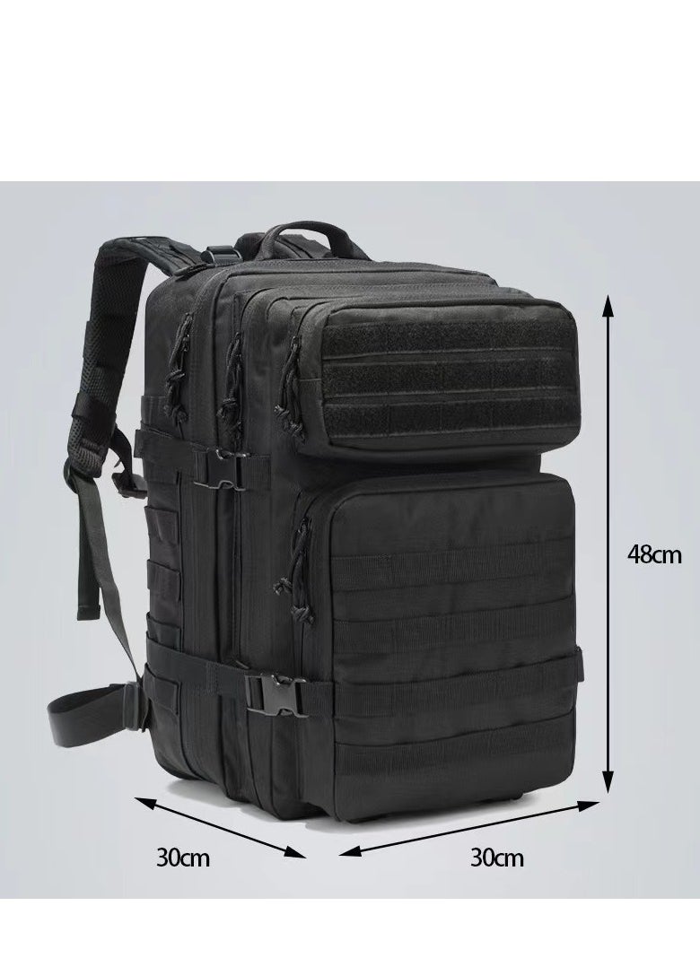 Generic - 45L Military Tactical Backpack 3 Day Assault Survival Molle Pack Bug Out Bag Fishing Outdoor Mountaineering Hiking Camping Multi-Function Backpack Rucksack - Image 1