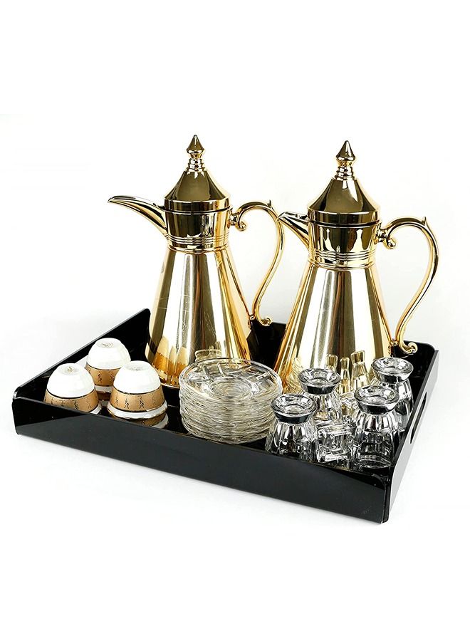 LAMSIT IBDAA Black Acrylic Tray (Black 40x30x5 cm) - Image 4