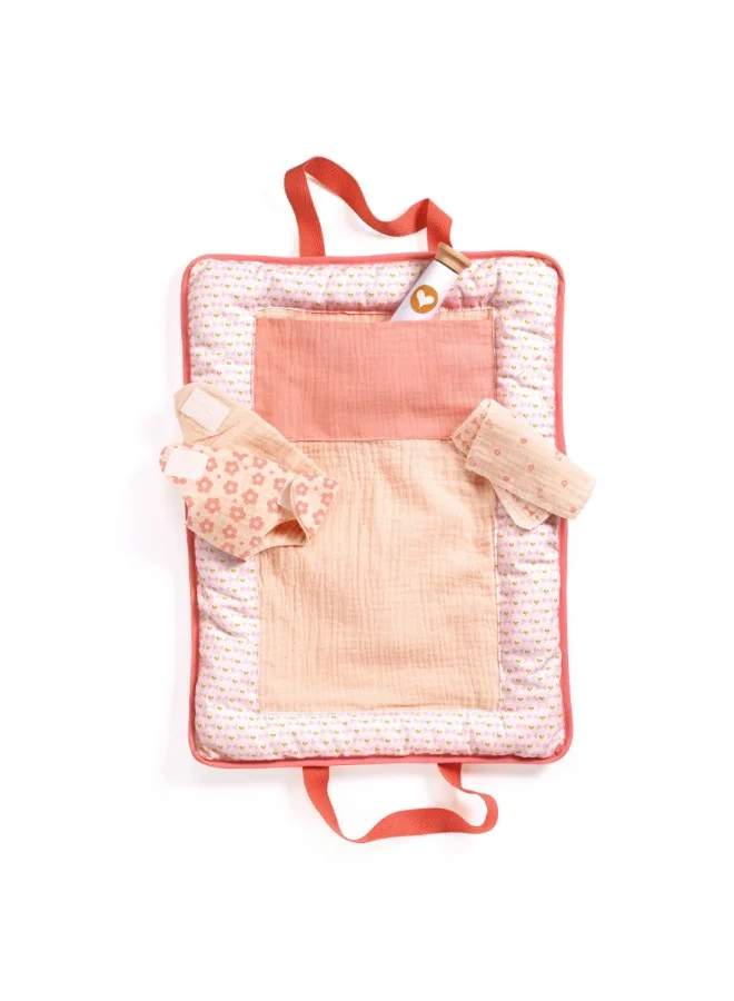 DJECO Pomea Pink Peak Changing Bag