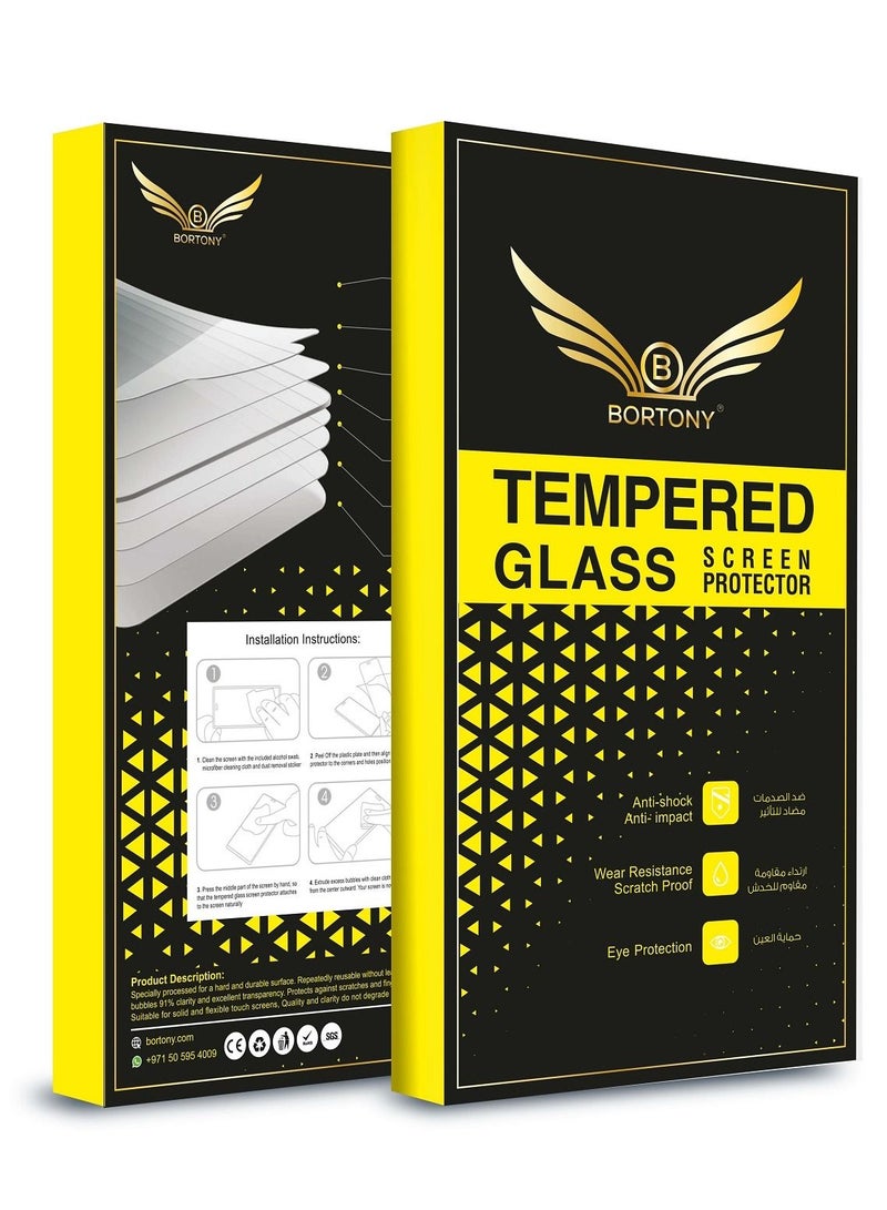 BORTONY Tempered Glass Screen Protector For Oppo Reno5 - Image 2