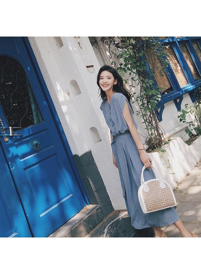 Women's Chiffon Dress, Casual  Summer Long Skirts Over The Knees - Image 3