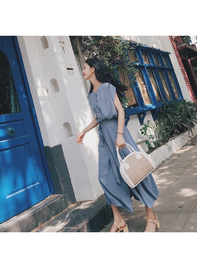 Women's Chiffon Dress, Casual  Summer Long Skirts Over The Knees - Image 2