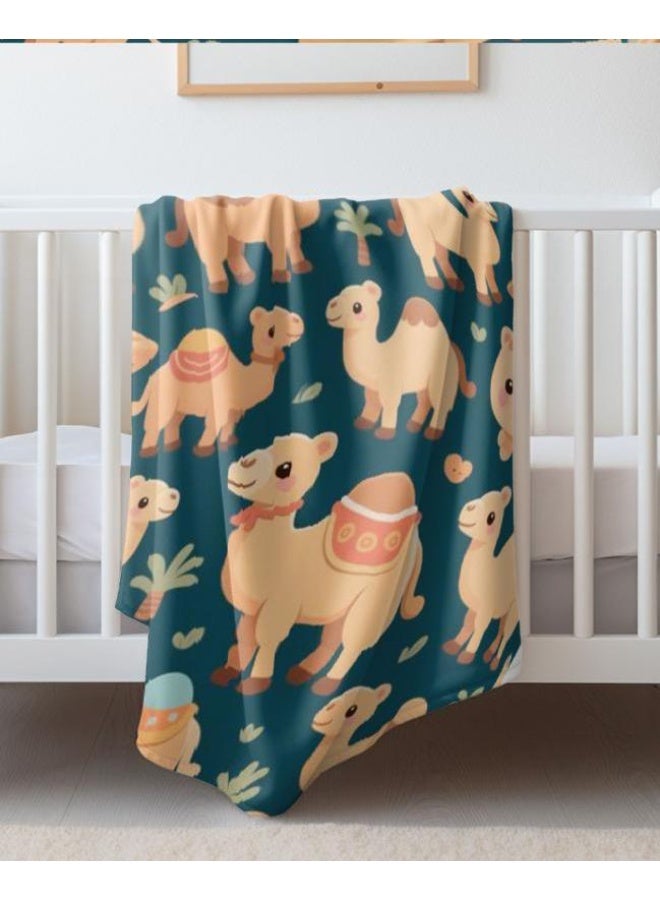 عام بطانية رقيقة من الفانيلا (حرارة ومريحة، ومناسبة للنوم واستخدام اللعبة والغبار والرمل) 150 سم * 200 سم - 641 - Image 1