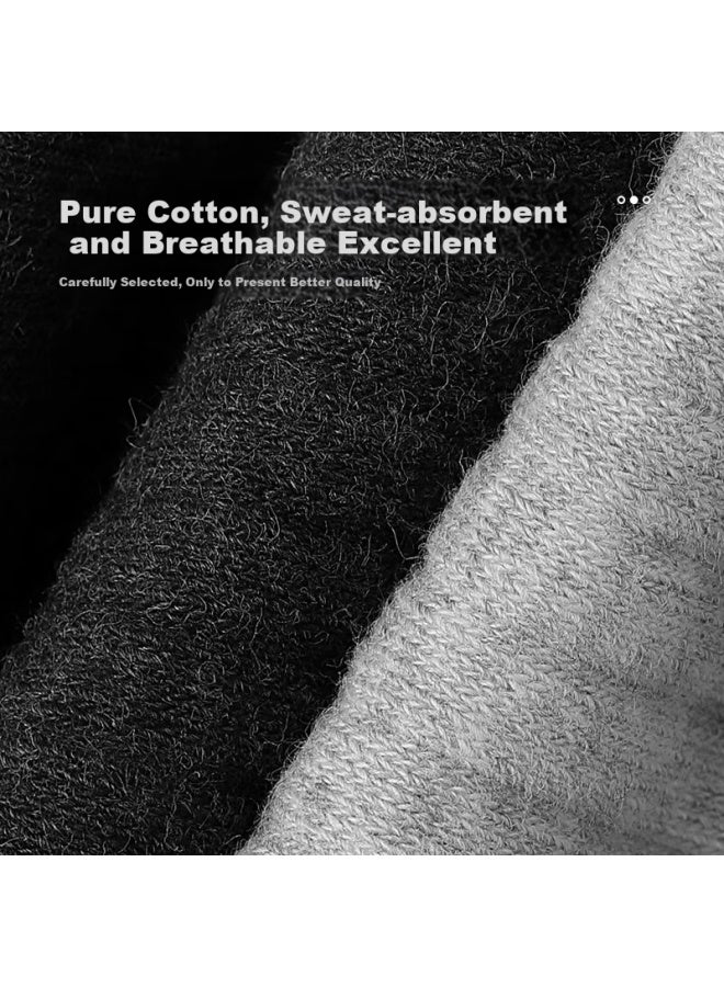 Paul Frank 100% Cotton Men's Mid-calf Summer Sports Socks, Antibacterial, Odor-resistant, Sweat-absorbing And Breathable, 6 Pairs Gift Box - Image 5
