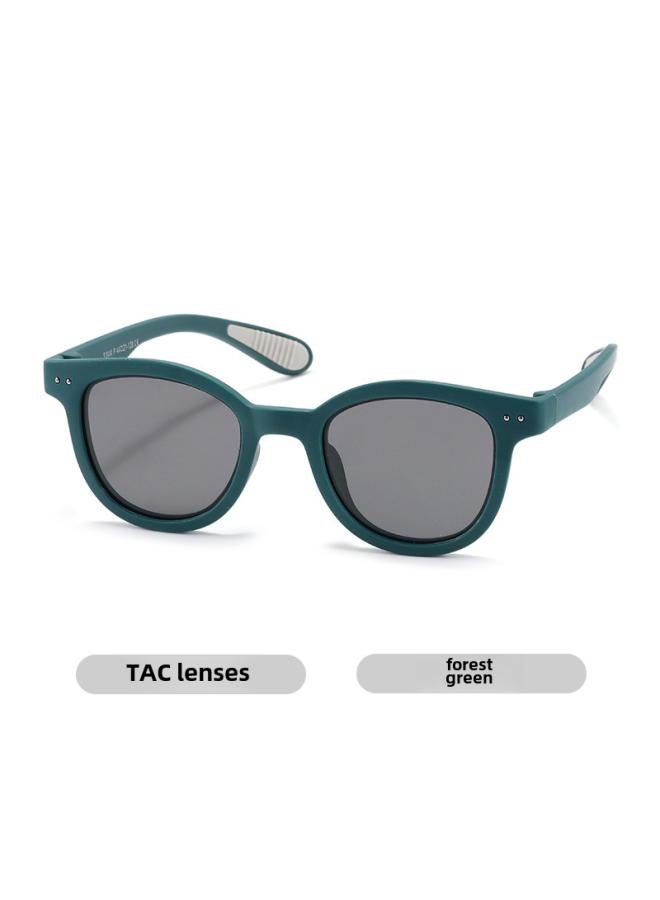 New Fashion Children's Sunglasses Trendy Baby Sunglasses Sun-proof Uv-proof Polarized Glasses For Boys And Girls S8444