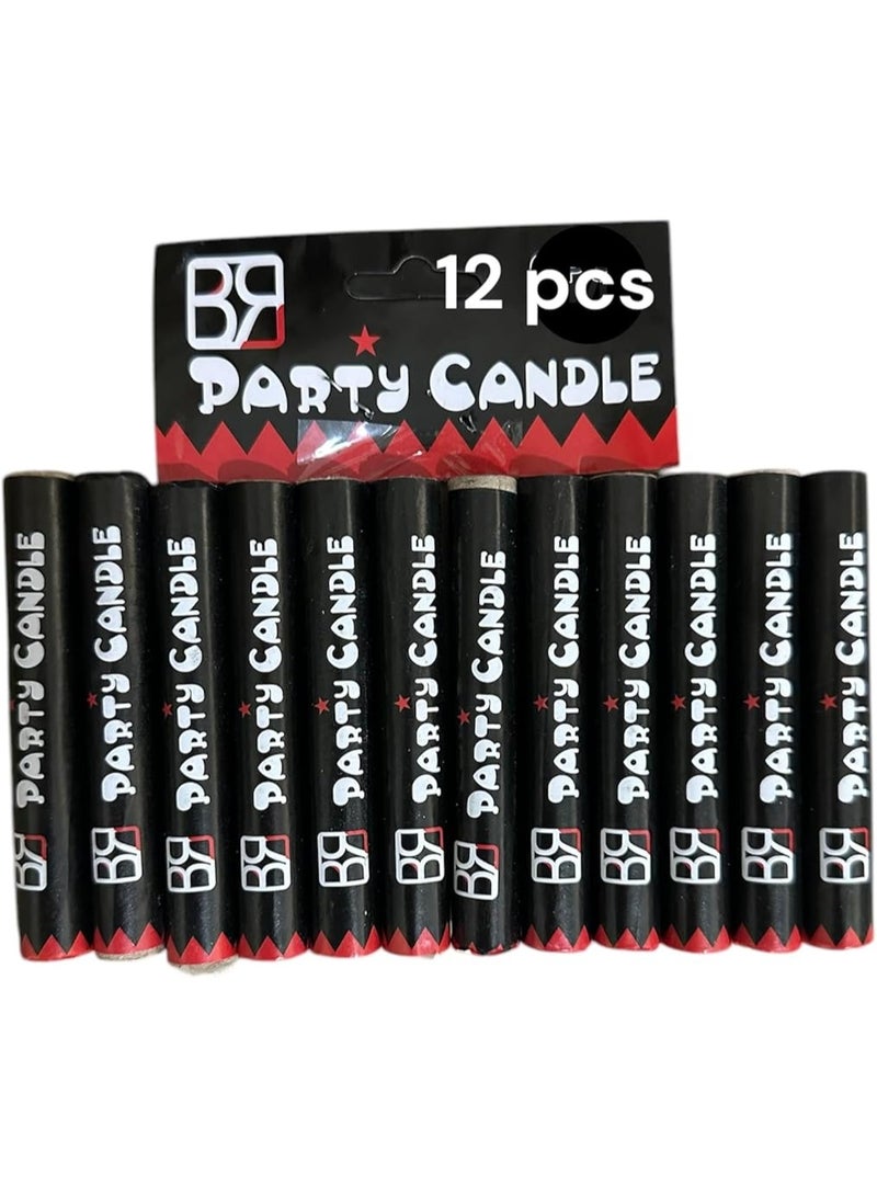 Birthday party candle black color - Image 1