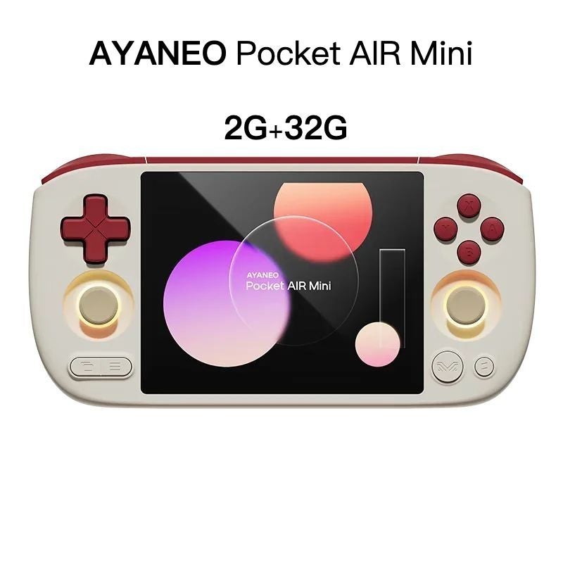 Ayaneo Pocket AIR Mini Handheld Game Console, 4.2" LCD 1280x960, 4500mAh, Hall Joystick Trigger, Android, White 2+32gb - Image 1