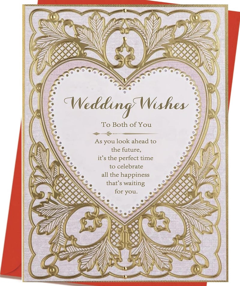 OJsensai Wedding Congratulations Card & Gifts for Bride and Groom Newlyweds Coupleï¼ŒSpecial Wedding Day - Image 1