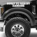 BDFHYK Husky Liners Fender Flares ExtendAFender Style  Fits 20192026 GMC Sierra 1500  Front  Rear 4pc Black  2804981 - Image 3