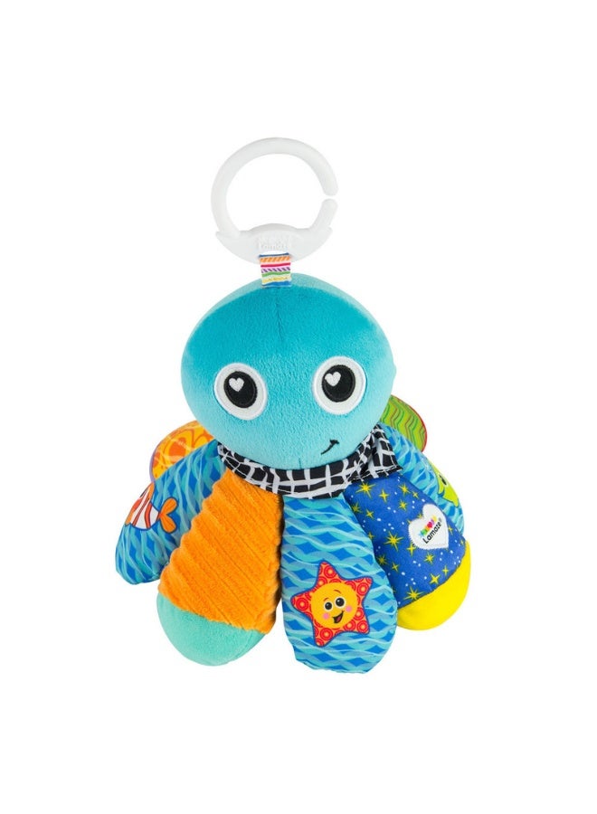 Lamaze - Salty Sam Octopus Clip On Toy Blue - Image 1