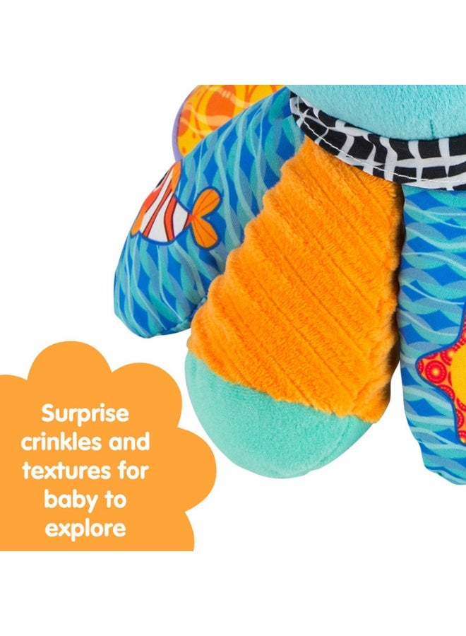 Lamaze - Salty Sam Octopus Clip On Toy Blue - Image 5