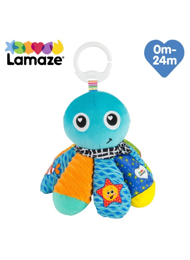 Lamaze - Salty Sam Octopus Clip On Toy Blue - Image 2