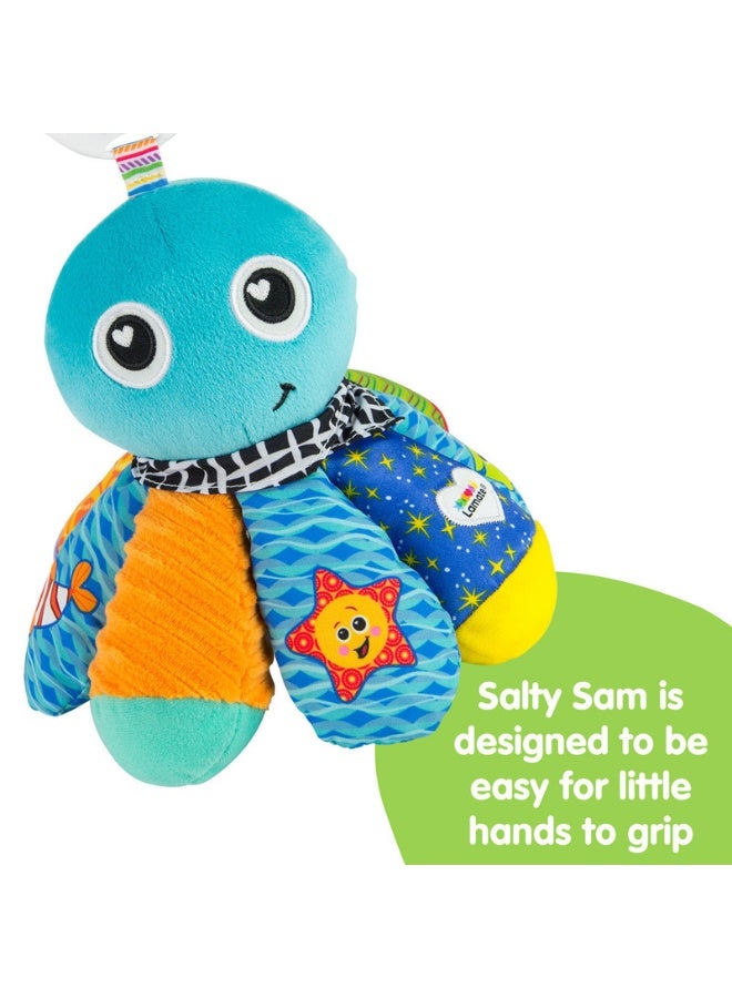 Lamaze - Salty Sam Octopus Clip On Toy Blue - Image 4