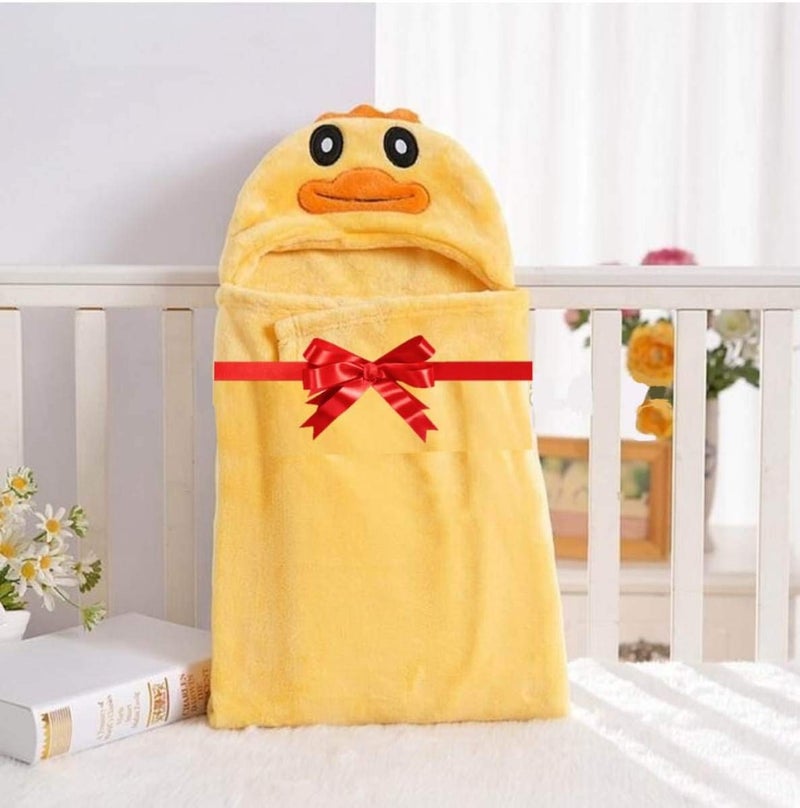 Brandonn Newborn Baby Wrapper, Soft Blanket & Towel for Boys and Girls - Image 3
