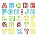 RIMOBUL Alphabet Dough Cutter Kit with 26 Capital LettersClay Tools Set Play Dough NonToxic Modeling 1 inch2 inch Assorted Colors - Image 3