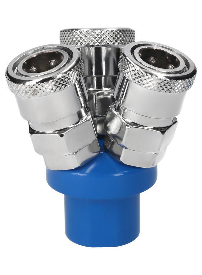 نيبمينينت مقسم ضاغط هواء متعدد الاتجاهات ب3 اتجاهات فضي / أزرق - Image 1