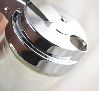 ASIBT 6 Oz. (Ounce) Glass Bulb Jar Syrup Dispenser, Sugar Dispenser, Retracting Spout, Dispensing Thumb-Lever, Pancake House Style (2) - Image 2