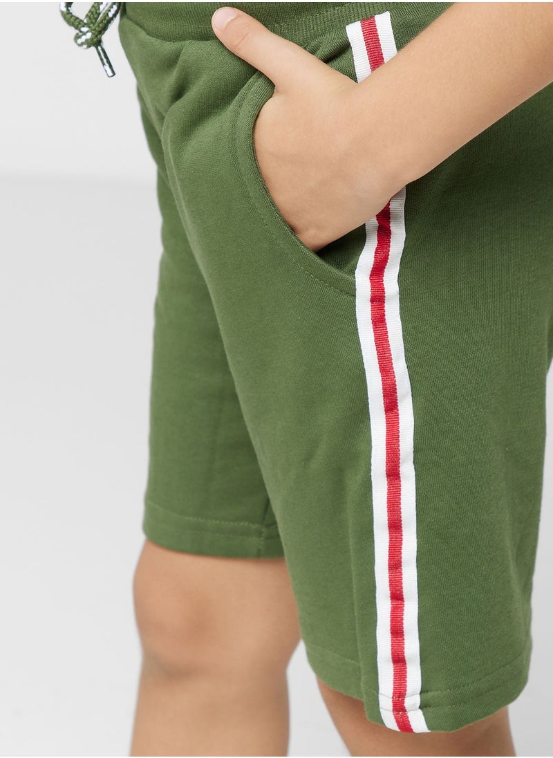 Pinata - Cut & Sew Shorts With Tape - Image 1