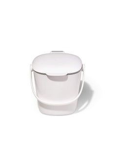 OXO OXO Good Grips Easy-Clean Compost Bin, White - 0.75 GAL  - Image 1
