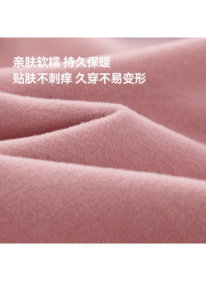 Heat Storage & Insulation Warmth-generating Contrast Sleeves] Baby Base Layer Winter Style Boys' T-shirt Long Sleeve Children's Thermal Underwear Girls - Image 5