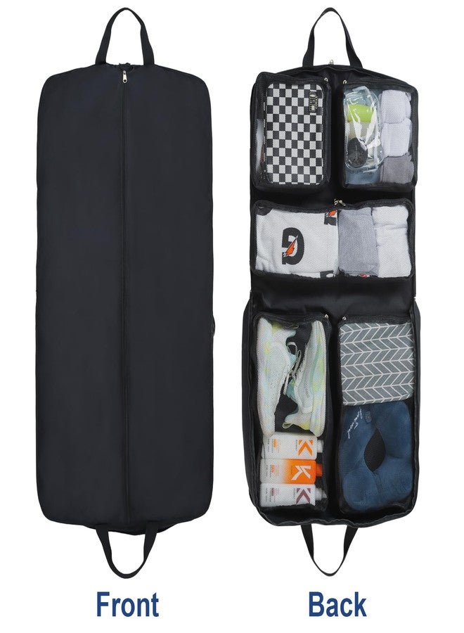 Edraco Garment Bag for Travel, Large Suit Travel Organizer Bag, Foldable Carry On Garment Bag - Image 2