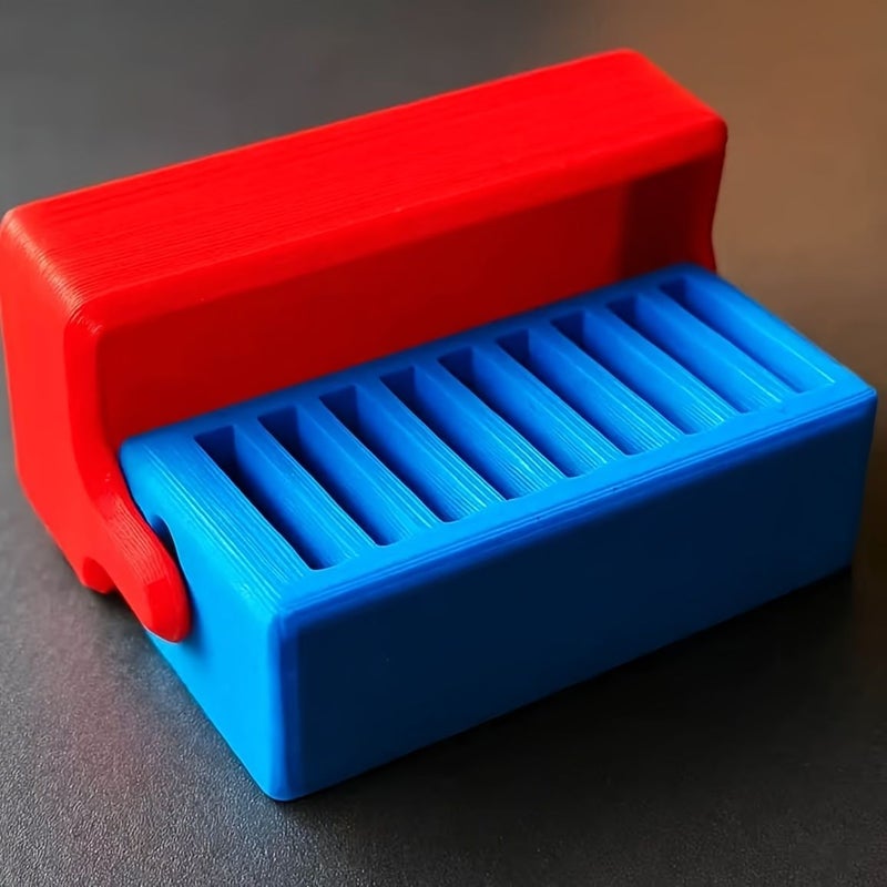 Switch Game Cartridge Storage Box Classic Red Blue 10 Slots - Image 5