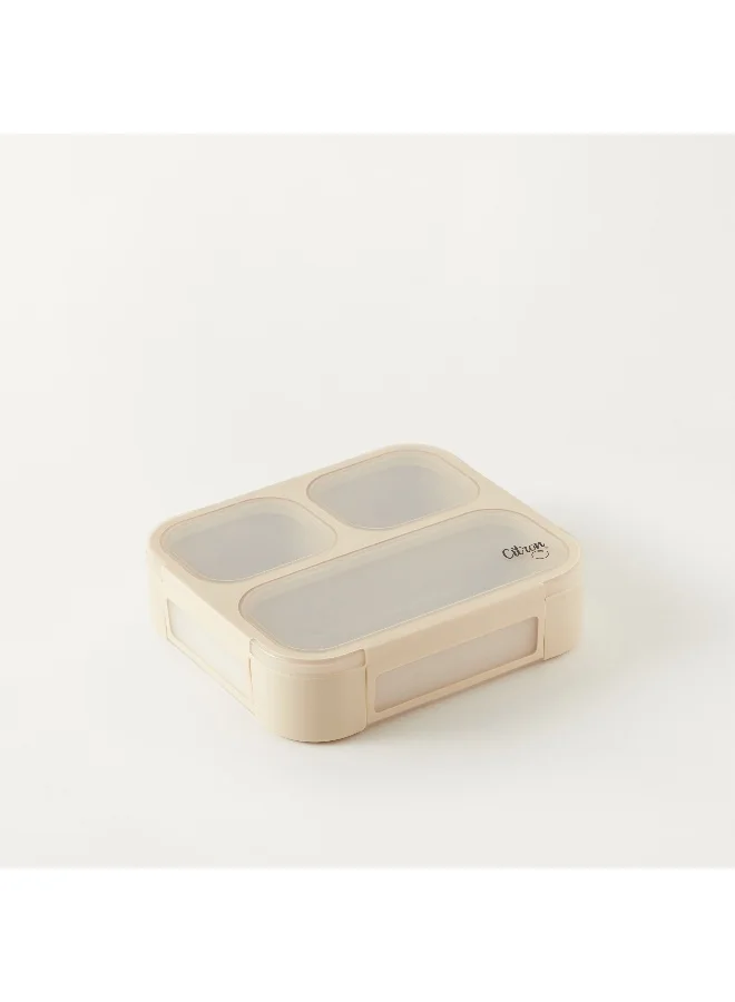 سترون Lunch Box-Solid-Rectangle Beige