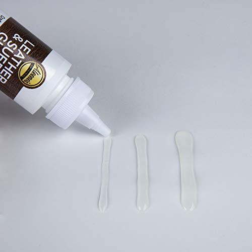 Aleene's Leather & Suede Glue, Adhesive for Crafts, Embellishments, Light Repairs, Leather Projects 2 fl oz - Image 5