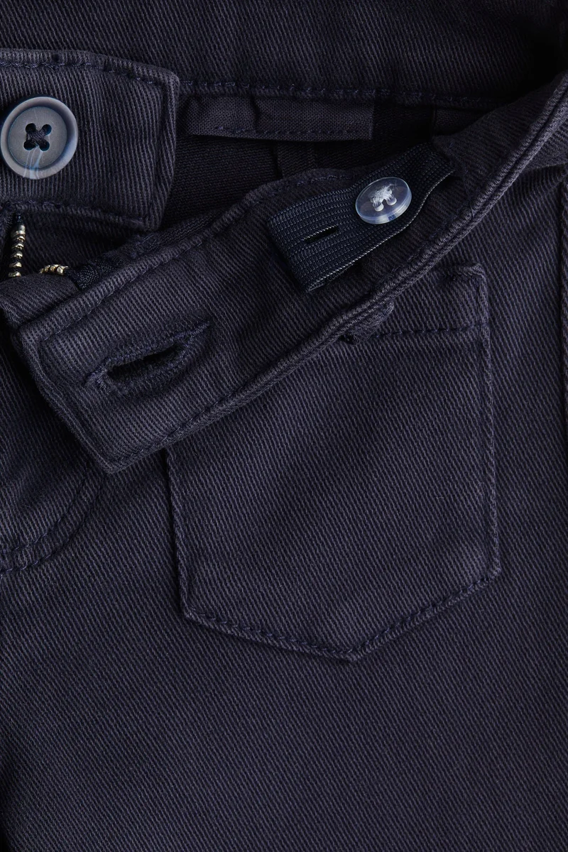 H&M Flared twill capri trousers