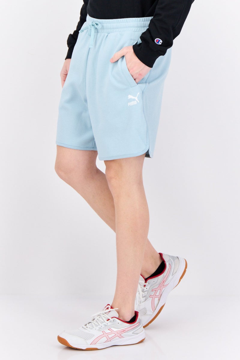 PUMA Men Sportswear Fit Outdoor Drawstring Shorts, Light Turquoise - Image 2