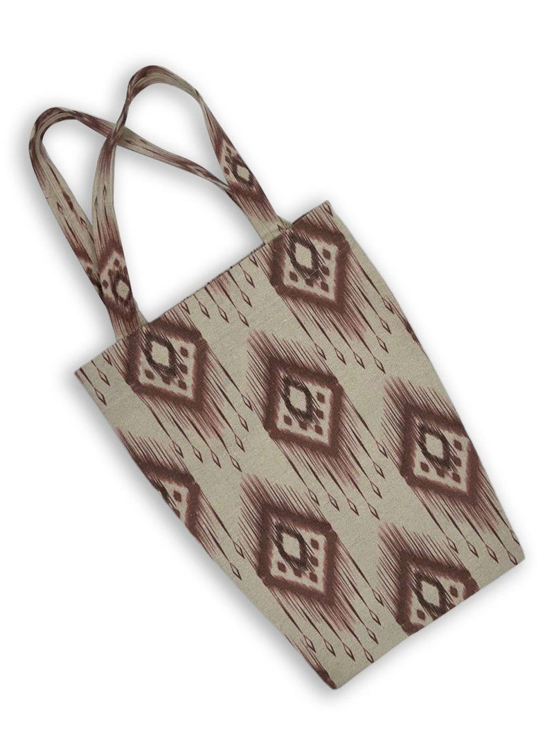 casual printed linen tote bag T230005B