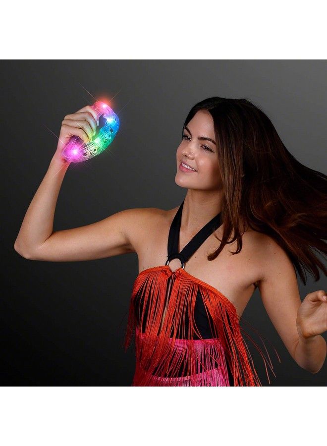 FlashingBlinkyLights Light Up Tambourines In Bulk (Set Of 12) For Weddings And Parties - Image 3