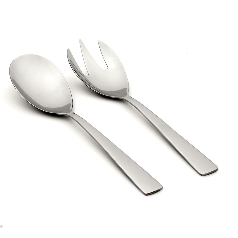 Oneida Nocha 2 Piece Everyday Flatware Salad, 18/0 Stainless Steel, Silverware Set - Image 5