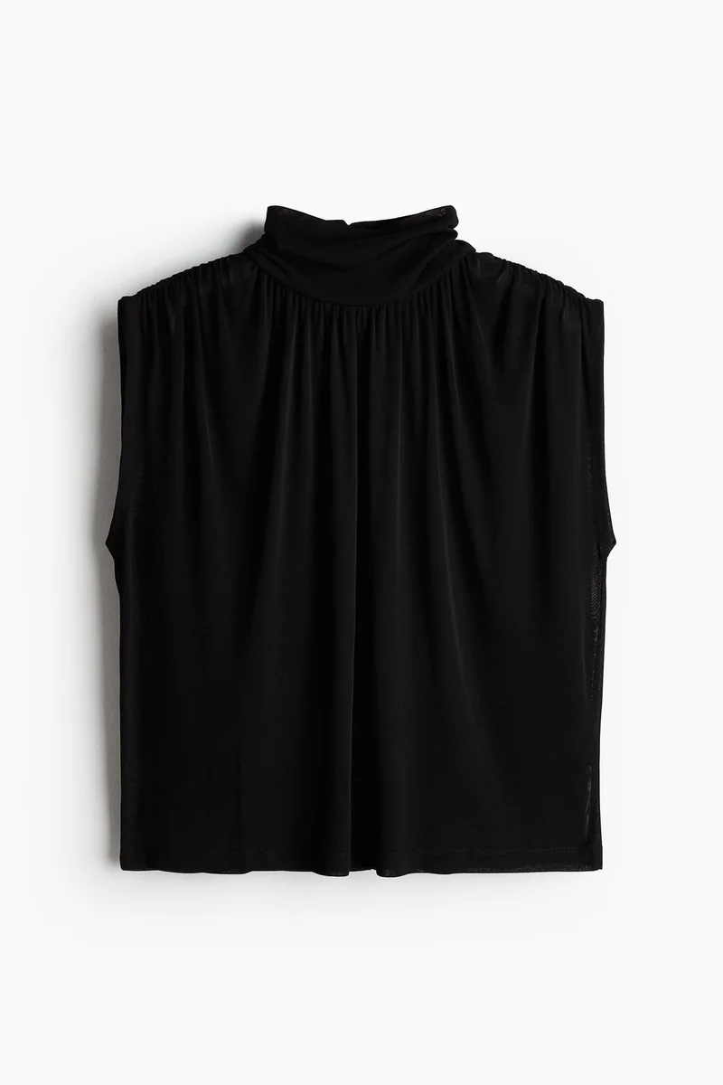 H&M Sleeveless turtleneck top