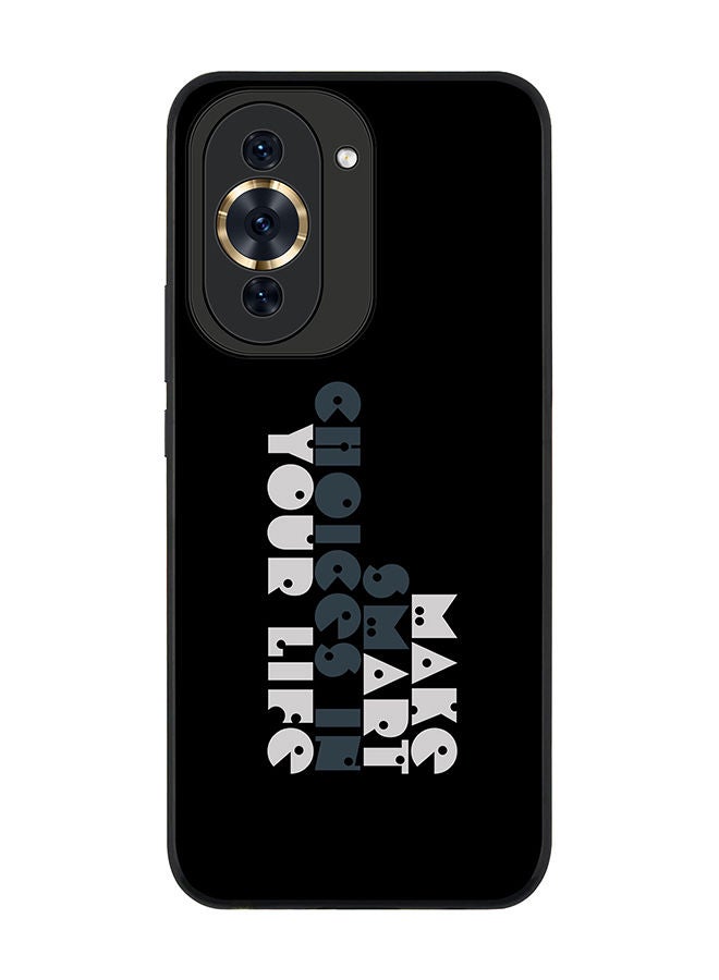 Stylizedd Rugged Black edge case for Huawei nova 10 Pro Slim fit Soft Case Flexible Rubber Edges Anti Drop TPU Gel Thin Cover - Make Art Your Life - Image 1