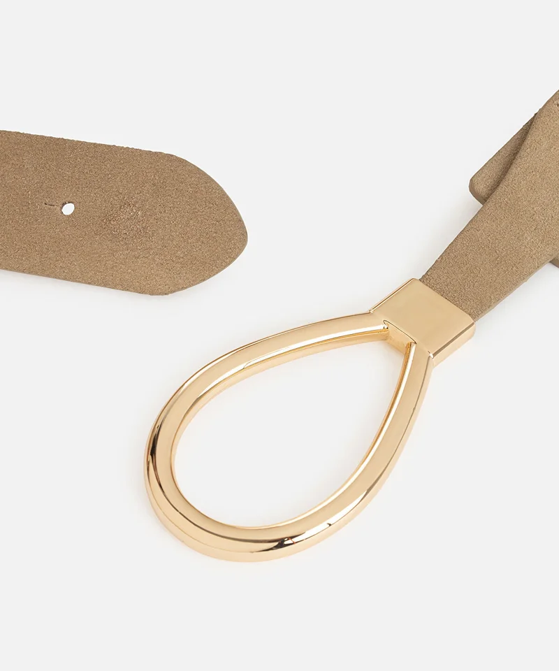 Ipekyol  Leather Belt with Metal Buckle for Women | Best Price UAE