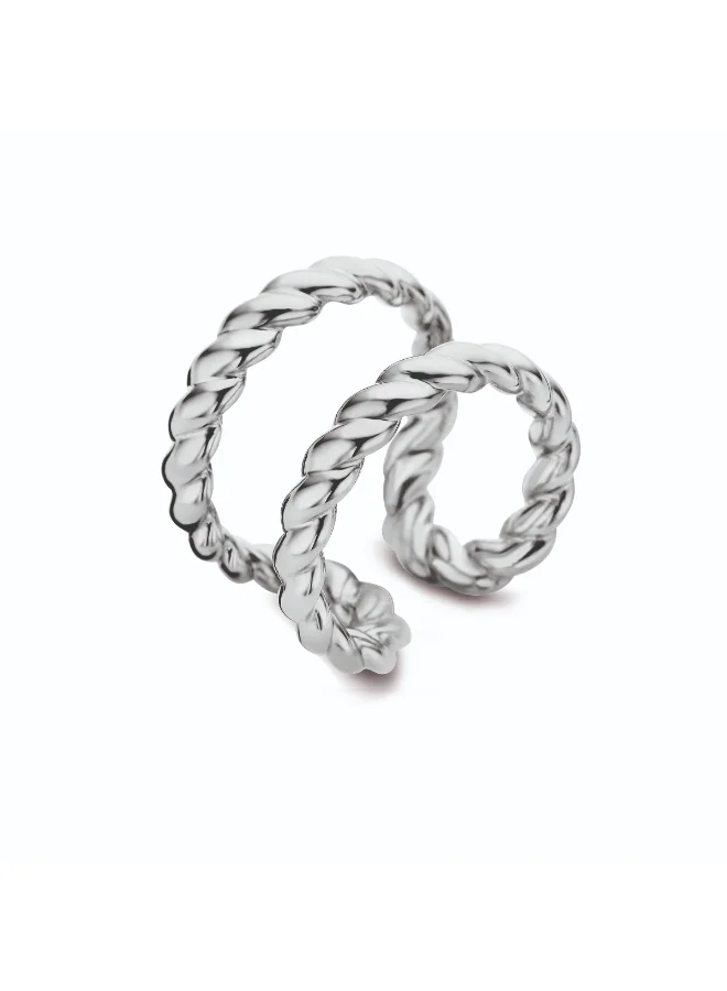شيروتي 1881 Chiara Iconic Stainless Steel Finger Ring For Women
