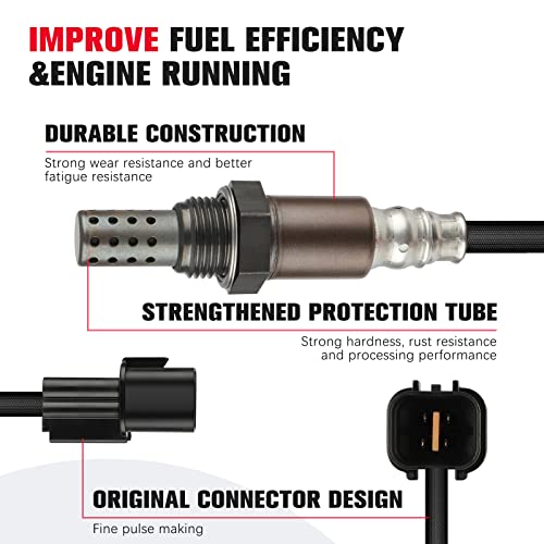 QIJIAUTO O2 Oxygen Sensor Upstream Downstream SG884 Compatible with for Chrysler Sebring 2001-2005 for Dodge Stratus 2001-2005 - Image 4