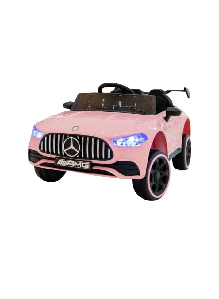 Children's electric ride-on car, a modern and attractive children's ride-on car, multi-colored. (rose) - Image 1