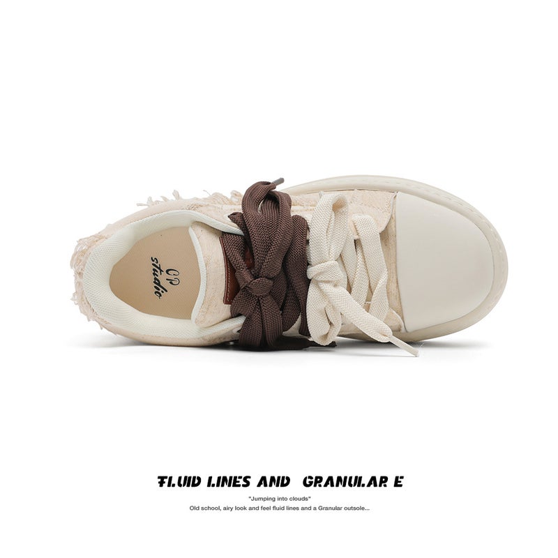 New Style Invisible 8cm Height-Increasing Thick-Soled Low-Top Canvas Breathable Casual Sports Shoes for Men and Women Couples - Image 4