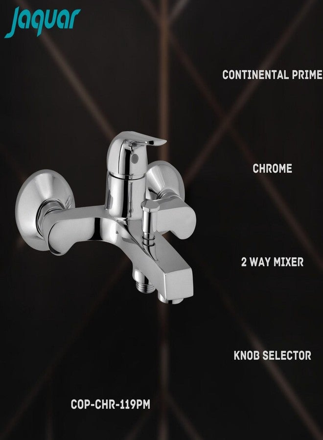 JAQUAR Continental Prime Series Normal Flow Exposed Part Kit 2 Way Diverter (Chrome), COP-119PM | Connections - Only to Spout & Hand Shower | Wall Mounted, Knob Selector with Button - Image 3