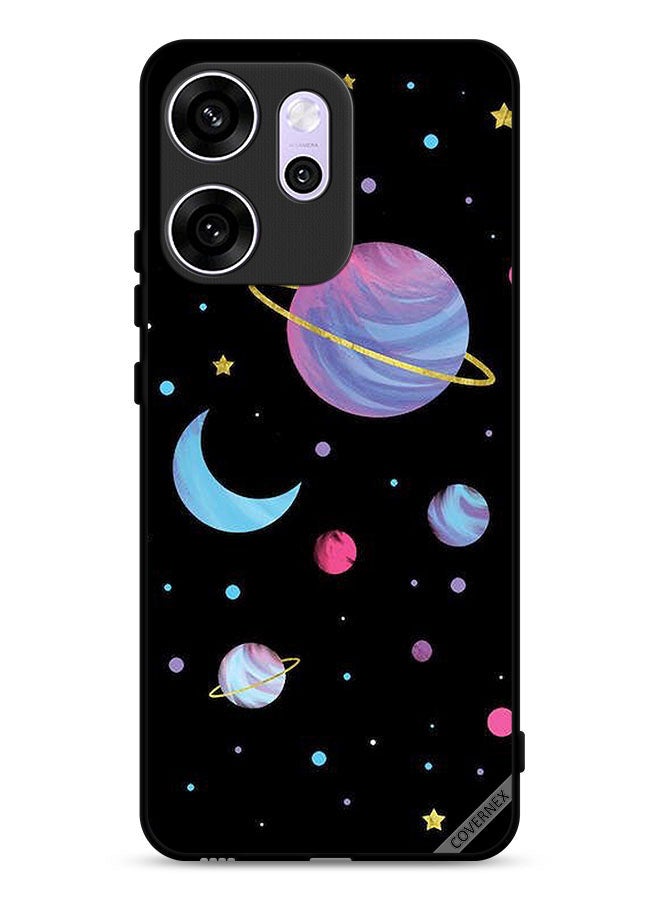 Covernex Oppo Reno14 F Protective Case Cover Planets Art - Image 1