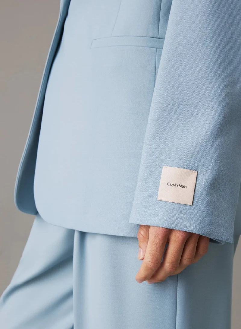CALVIN KLEIN Slim Stretch Wool Blazer