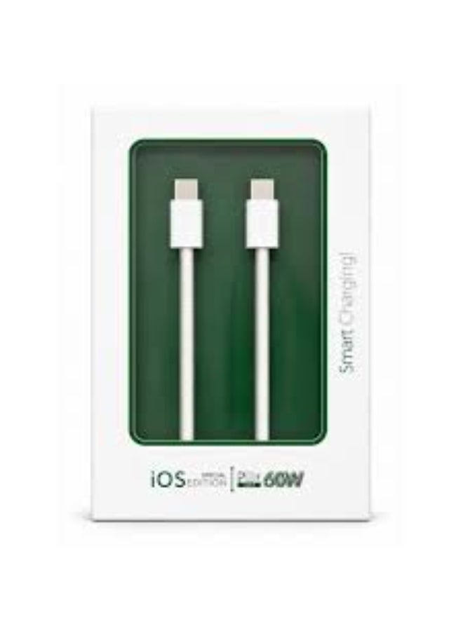 NYORK CHARGING CABLE CTOC 60W NYORK 1M - Image 2