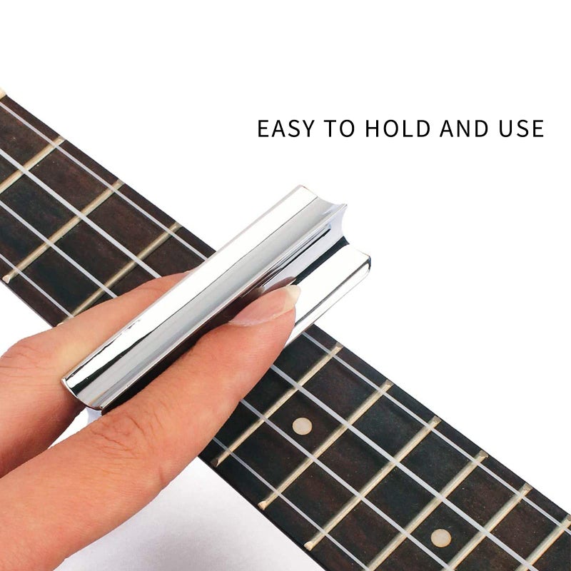 Cheerock Guitar Slide Bar, Stainless Steel Guitar Slides Tone Bar, Electric Guitar Slide Bar Accessories for Dobro, Lap Steel Guitar, Hawaiian Guitar - Image 4