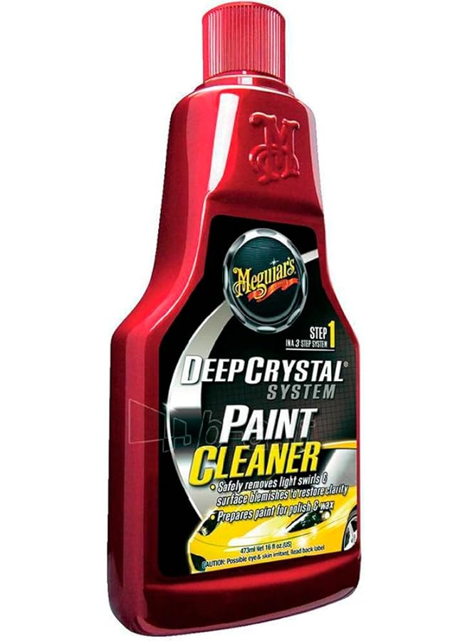 Meguiar's Deep Crystal Step 1 Car Paint Cleaner 473Ml, Me A3016 - Image 1