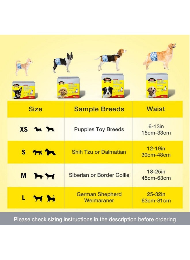 دونو لفافات الكلاب الذكورية التي تستخدم لمرة واحدة من دونو، تصميم غير قابل للانزلاق، حفاضات كلاب ذكورية جديدة مطورة للجراء مع ملاءمة فائقة الامتصاص ومضادة للتسرب للتبول السريع أو سلس البول أو العلامات الذكورية - Image 5