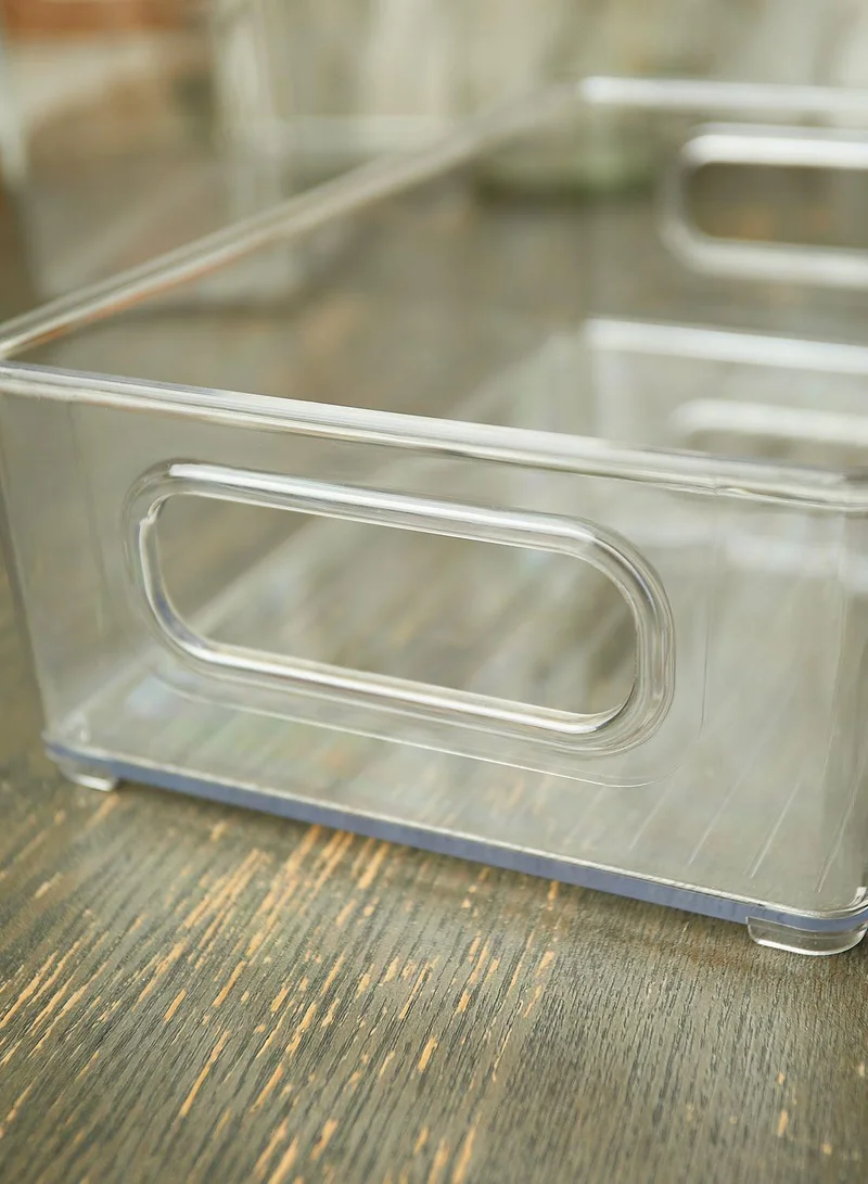 ايش حاوية تخزين مسطحة مستطيلة