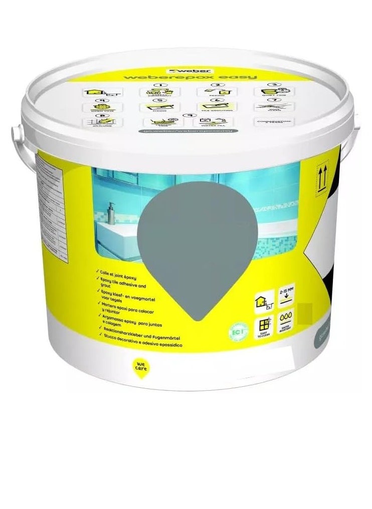 RACO Grout Tile Glue for joints Easy to use Epoxy Grout for Joint 4KG Gallon  - Image 1